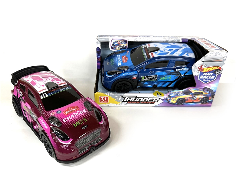 FRICTION STUNT CAR W/LIGHT & SOUND，2COLORS - HP1217535