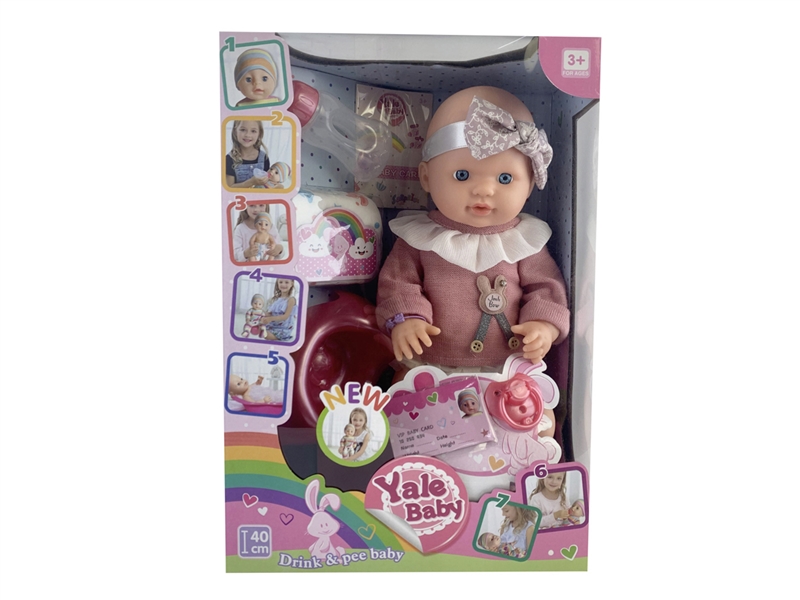 40CM BLOW MOLD DOLL W/ACCESSORIES - HP1218514