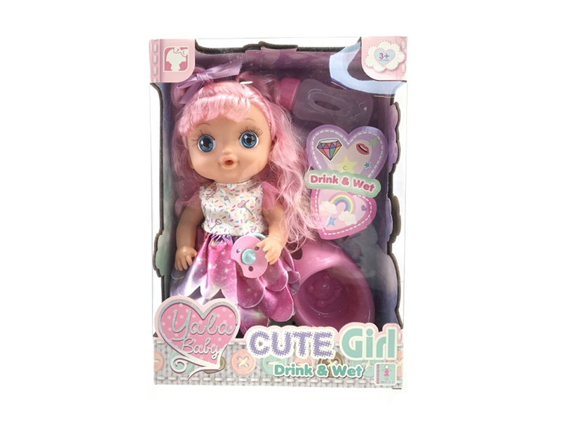 30CM BLOW MOLD DOLL W/ACCESSORIES - HP1218516