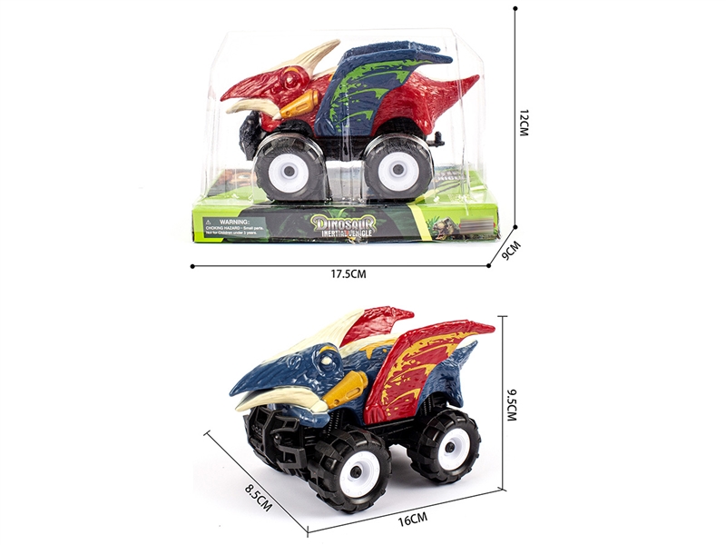 FRCTION DINOSAUR CAR ,2COLOURS - HP1218757