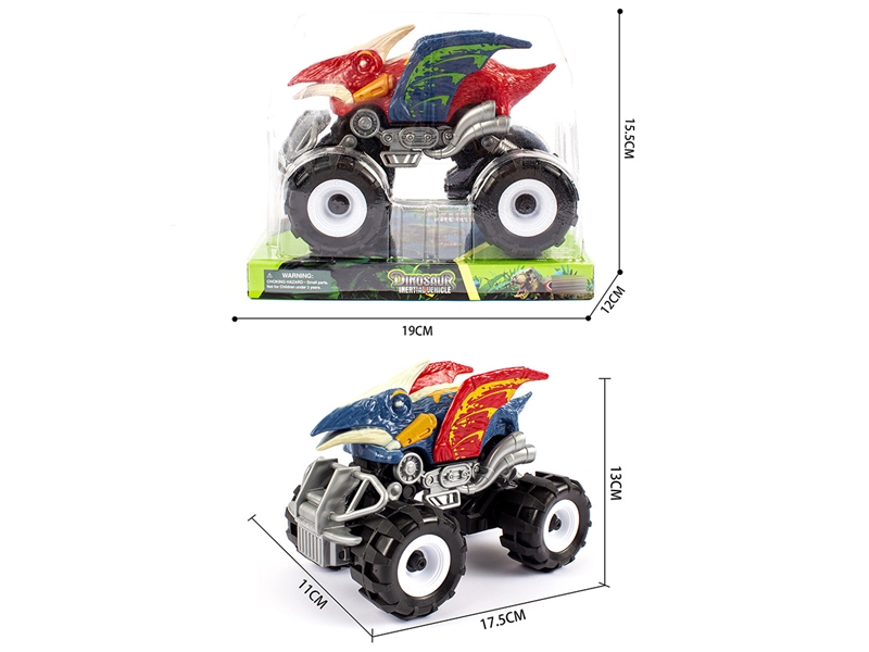 FRCTION DINOSAUR CAR ,2COLOURS - HP1218762