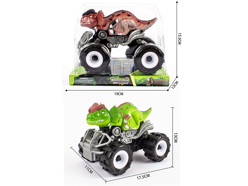 FRCTION DINOSAUR CAR ,2COLOURS - HP1218764