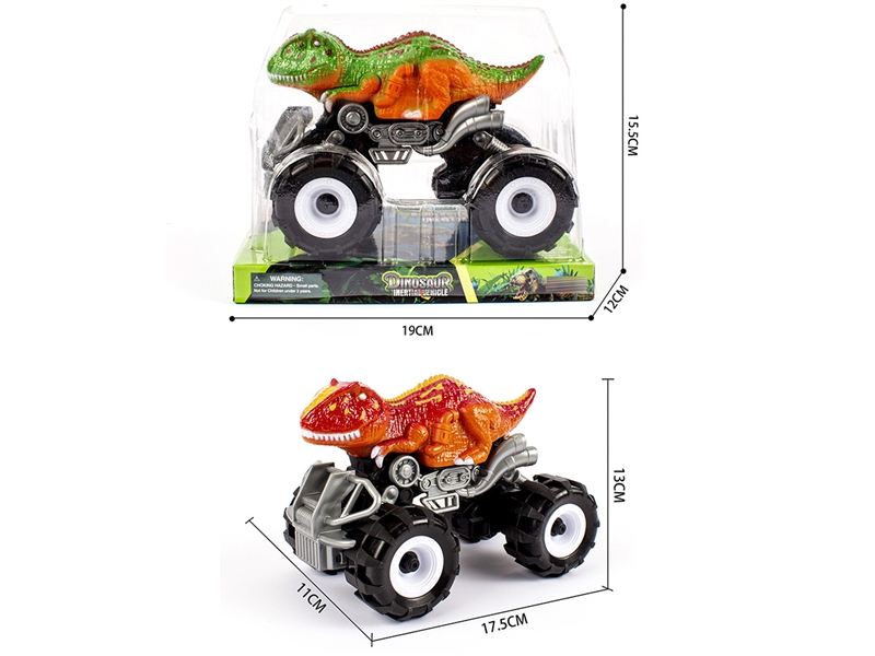 FRCTION DINOSAUR CAR ,2COLOURS - HP1218765