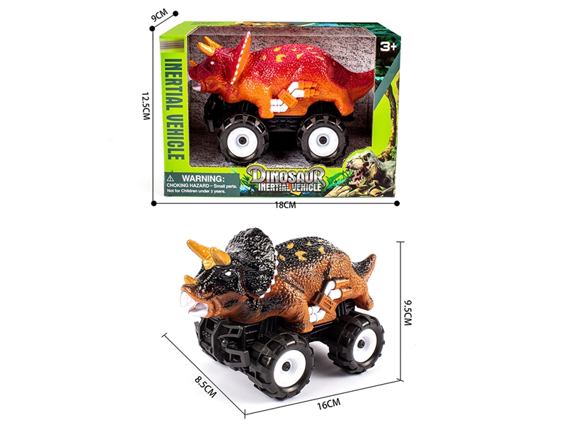 FRCTION DINOSAUR CAR ,2COLOURS - HP1218767