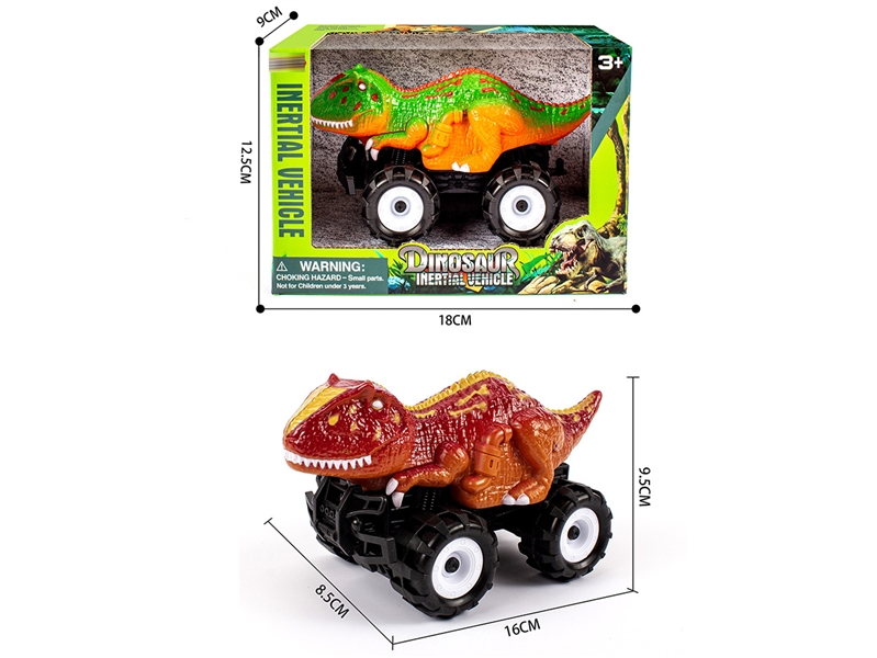 FRCTION DINOSAUR CAR ,2COLOURS - HP1218769