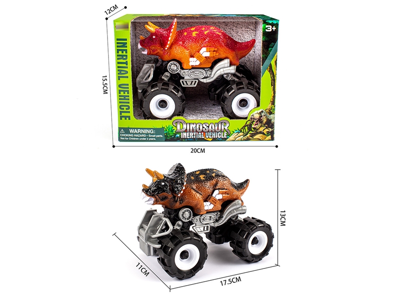 FRCTION DINOSAUR CAR ,2COLOURS - HP1218771