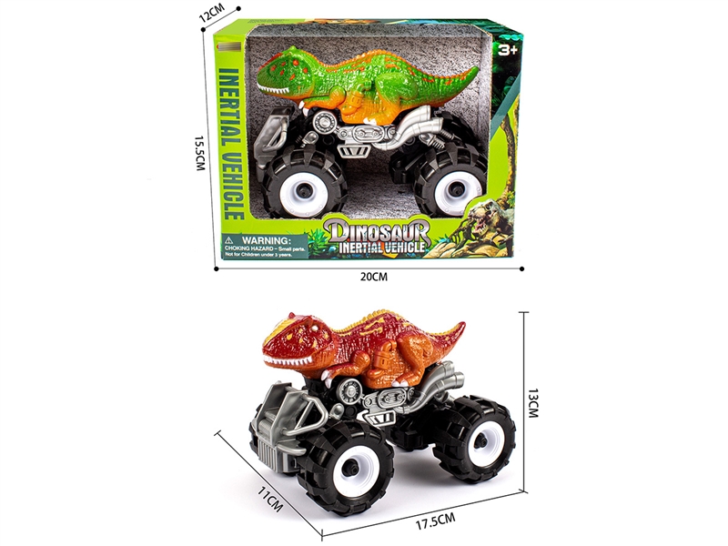 FRCTION DINOSAUR CAR ,2COLOURS - HP1218773