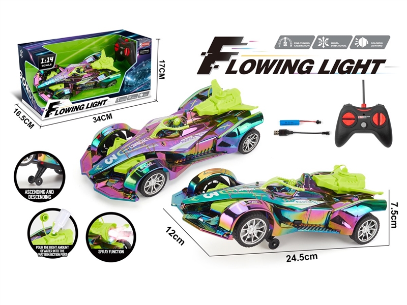 5-CHANNE R/C STUNT CAR W/SPRAY & LIGHT - HP1219210