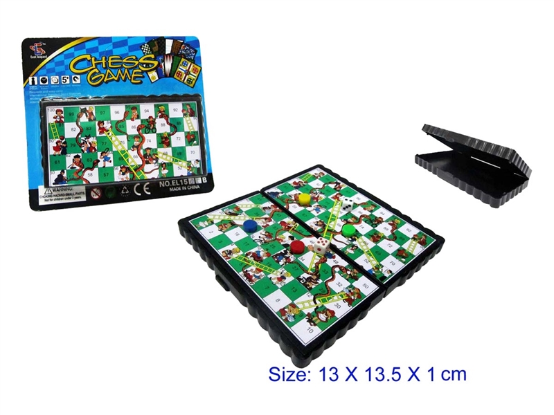 MAGNETIC SNAKES AND LADDERS CHESS - HP1219934