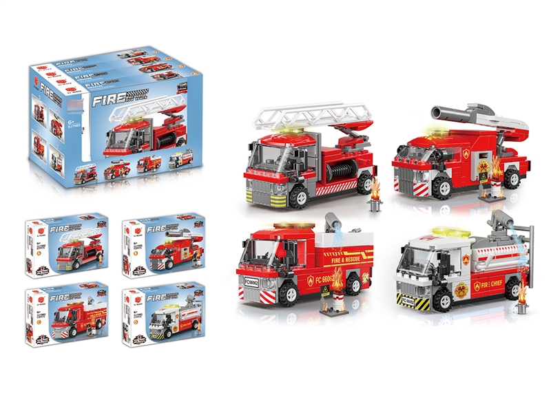 BUILDING BLOCKS,4PCS/DISPLAY BOX - HP1220870