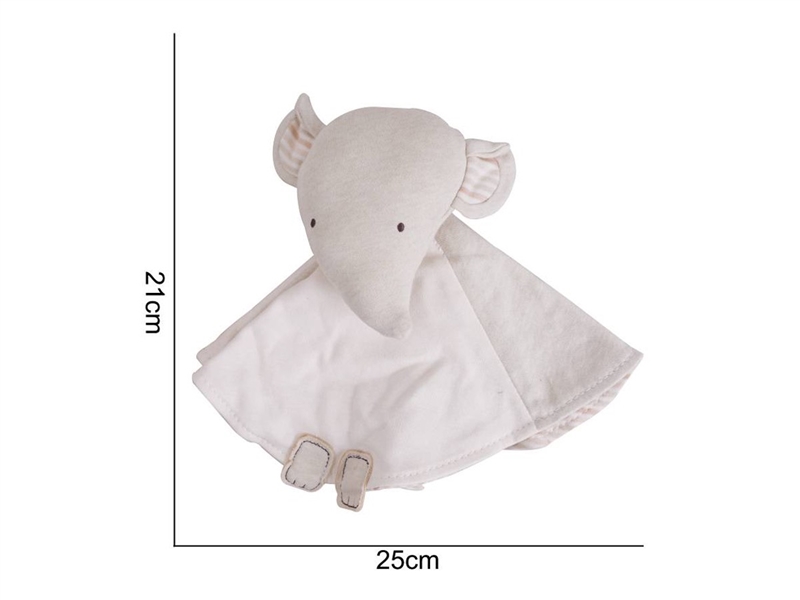 毛绒玩具  mamibeby 有机棉 安抚巾 大象 J-3G - HP1222470