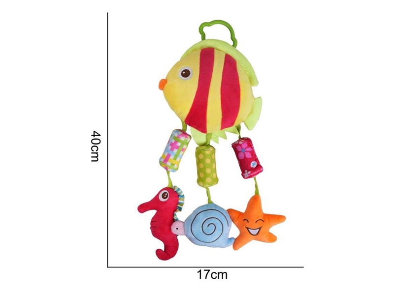 毛绒玩具 happy monkey 大风铃 鱼款[16] K-1G - HP1222503