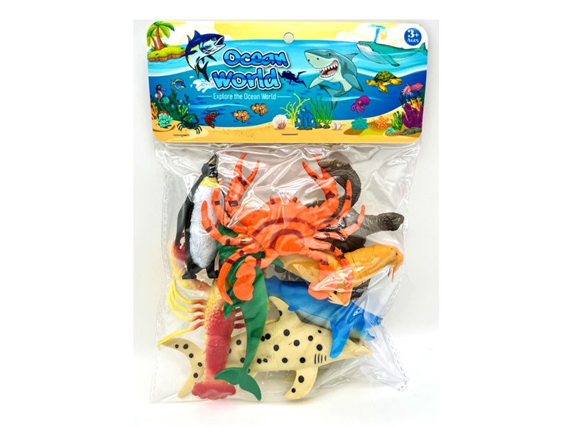 OCEAN ANIMALS SET 8PCS - HP1223228