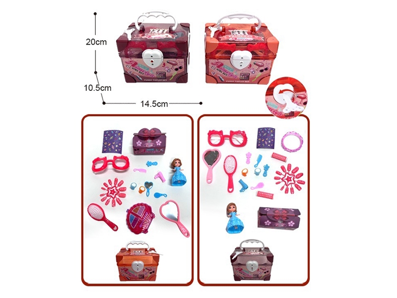 BEAUTY SET 6PCS,2ASST - HP1224905