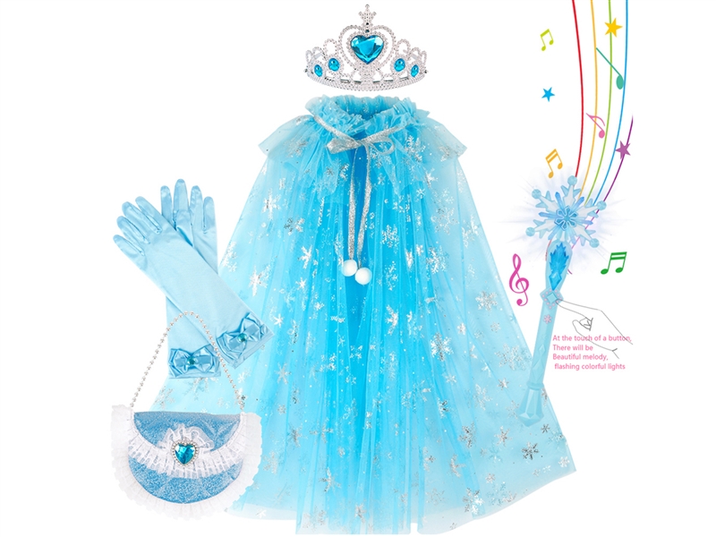 PRINCESS CAPE SET 5PCS - HP1225117