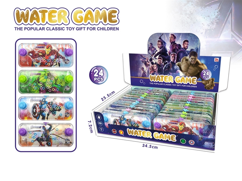 WATER GAME,4ASST，24PCS/DISPLAY BOX - HP1225128