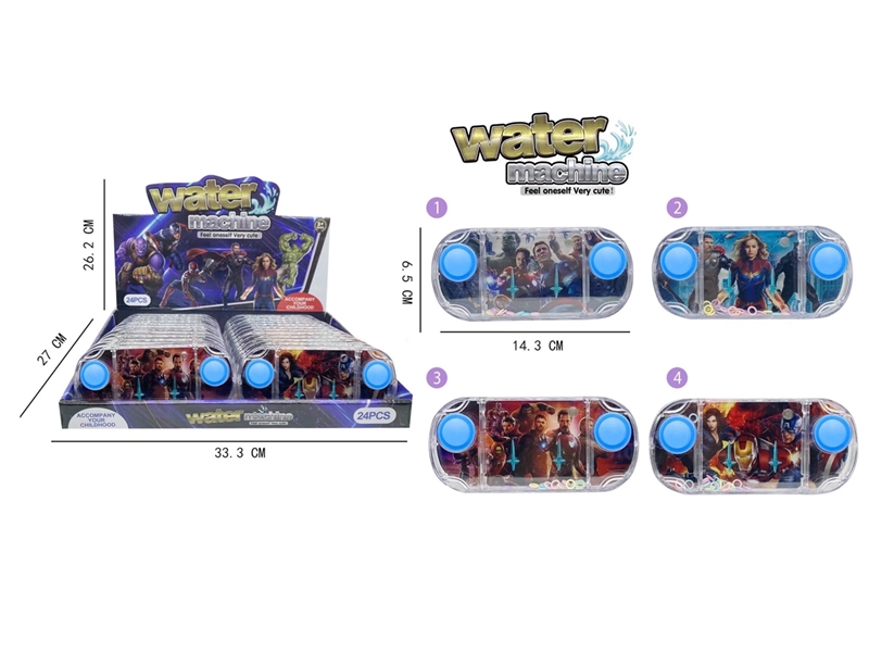 WATER GAME,4ASST，24PCS/DISPLAY BOX - HP1225192