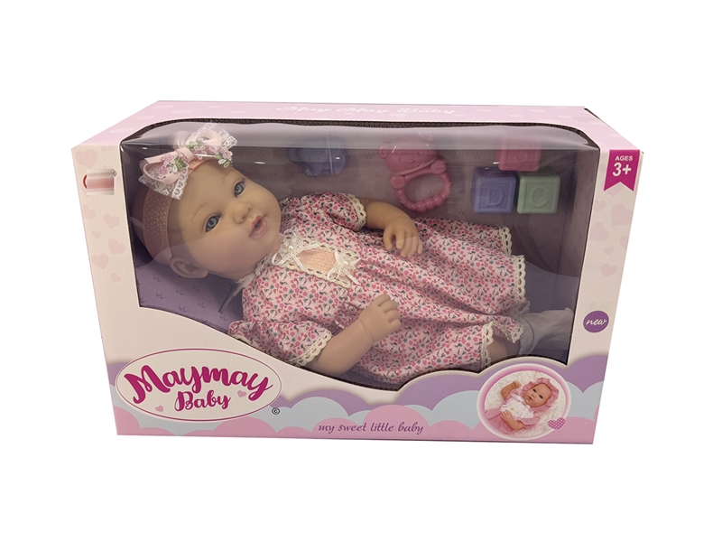 46CM COTTON BODY DOLL W/ACCESSORIES & 10 SOUND IC - HP1225258