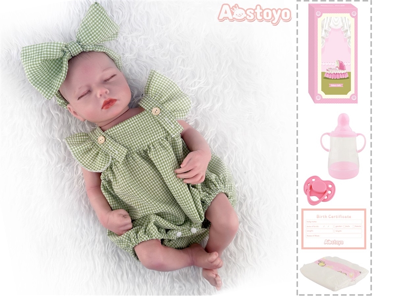 42CM HIGH SIMULATION SILICONE DOLL W/ACCESSERIES - HP1225385