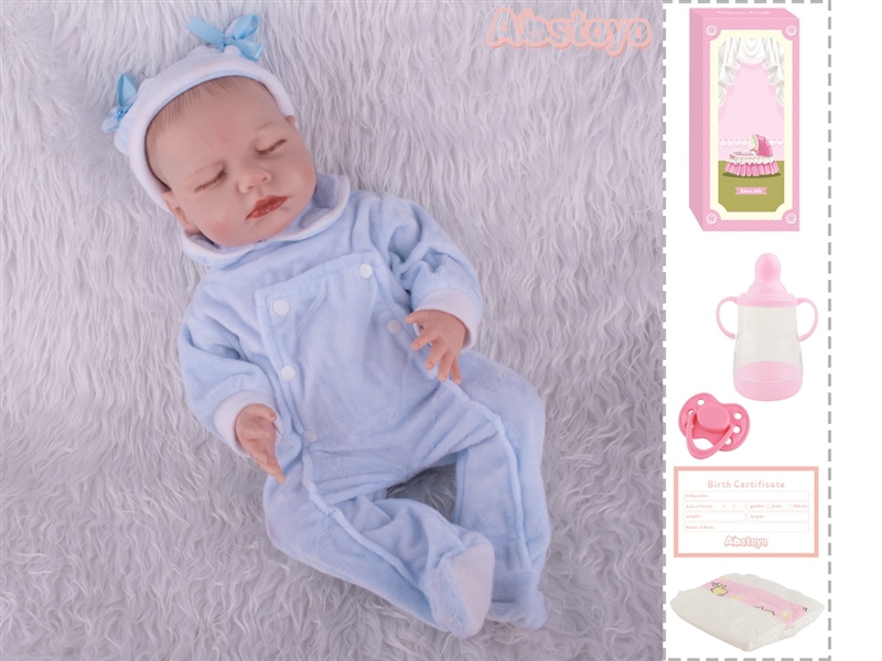 48CM HIGH SIMULATION SILICONE DOLL W/ACCESSERIES - HP1225390