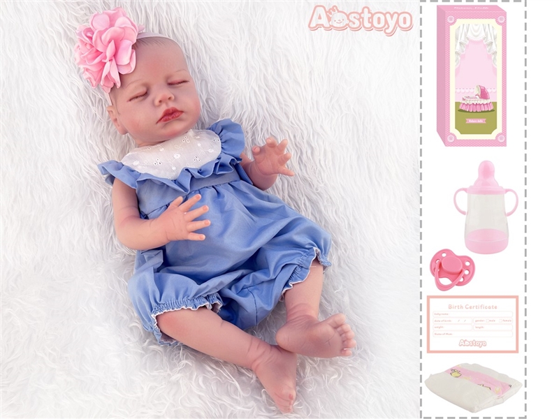 48CM HIGH SIMULATION SILICONE DOLL W/ACCESSERIES - HP1225392