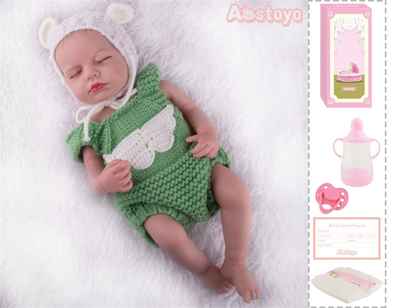 48CM HIGH SIMULATION SILICONE DOLL W/ACCESSERIES - HP1225394