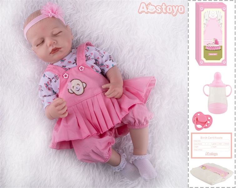 48CM HIGH SIMULATION SILICONE DOLL W/ACCESSERIES - HP1225395