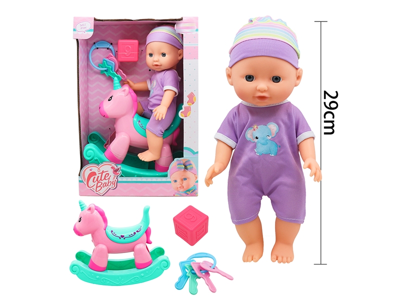 29CM BLOW MOLD DOLL W/ACCESSORIES - HP1225424