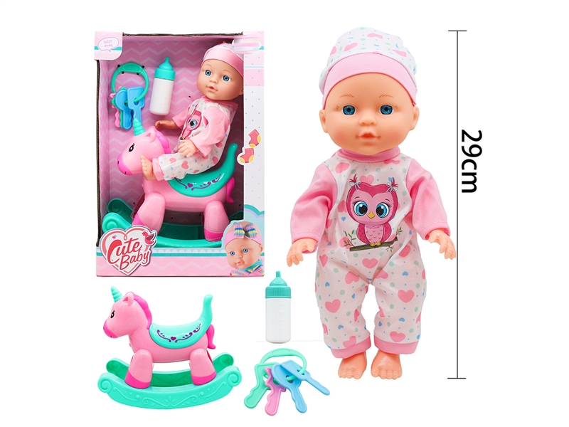 29CM BLOW MOLD DOLL W/ACCESSORIES - HP1225427