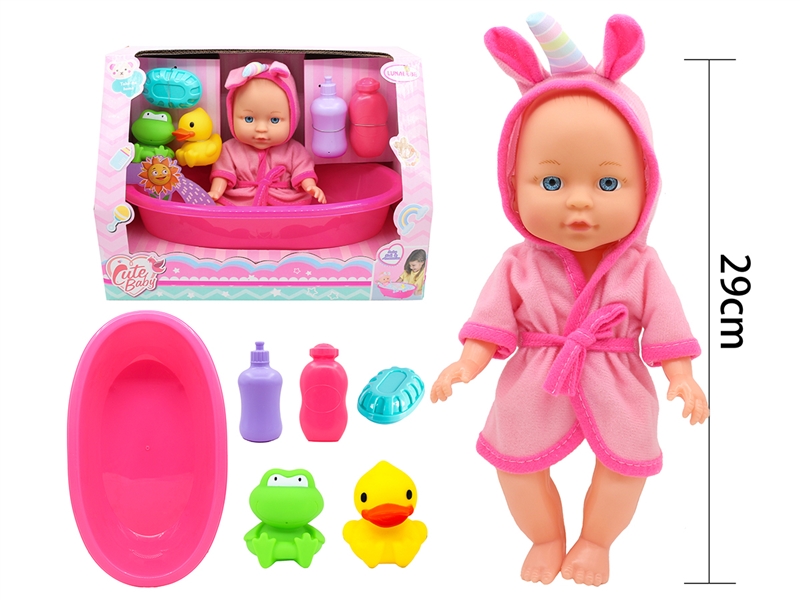 29CM BLOW MOLD DOLL W/ACCESSORIES - HP1225436