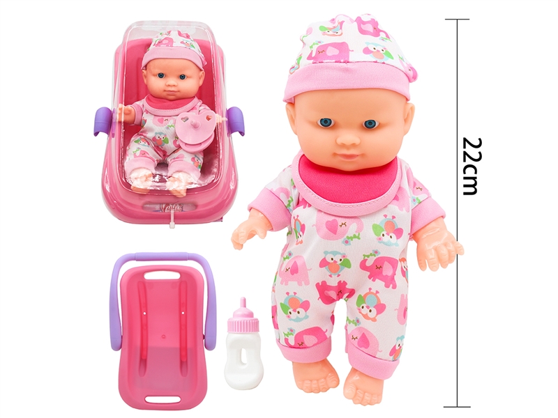 22CM BLOW MOLD DOLL W/ACCESSORIES - HP1225457