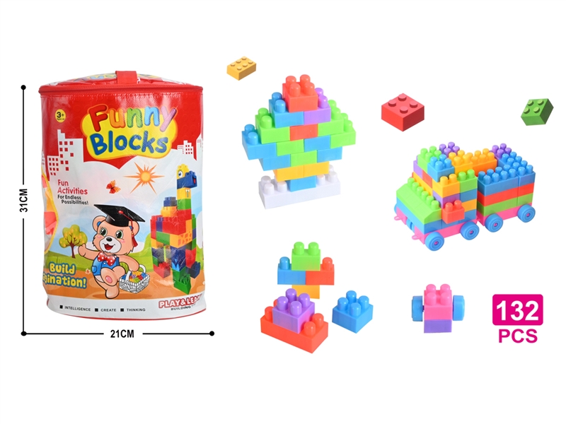 BUILDING BLOCK 132PCS - HP1225801