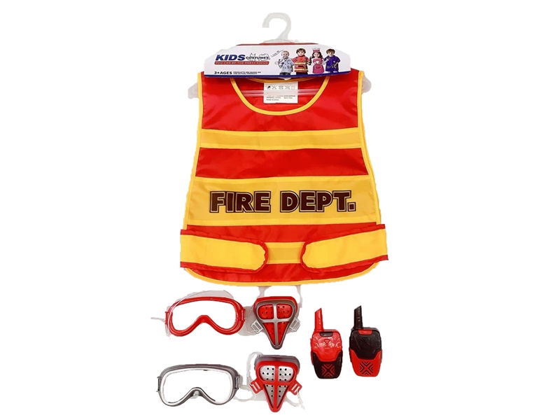 KIDS COSTUMES SET W/FIRE SET 3PCS - HP1226019