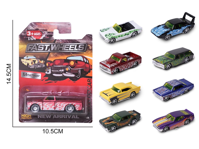 1:64 FREE WAY DIE-CAST CAR,8ASST - HP1226106