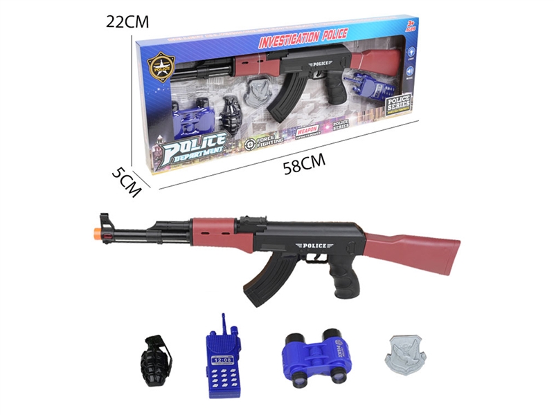 POLICE SET W/SOUND & LIGHT（NOT INCLUDED BATTERY） - HP1226147