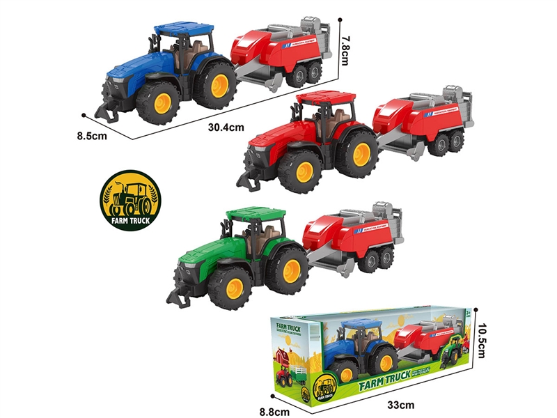 FRICTION FARMER CAR,3COLOURS - HP1226285