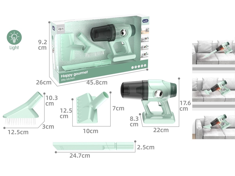 B/O CLEANING SET W/LIGHT & SOUND - HP1226477