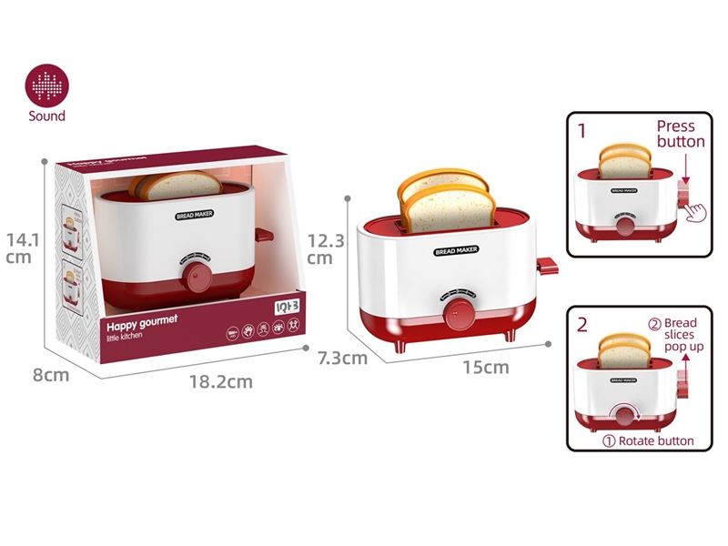 B/O BREAD MAKER SET W/SOUND - HP1226490