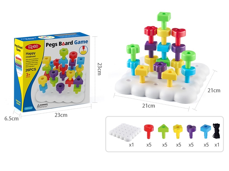 PEGS BOARD GAME - HP1226714