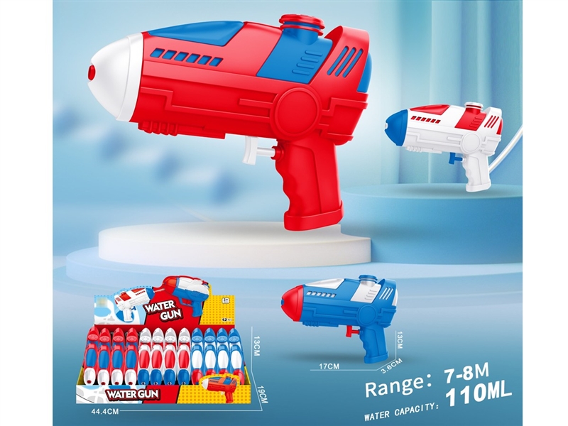 WATER GUN,110ML,3COLOURS,12PCS/DISPLAY BOX - HP1226798