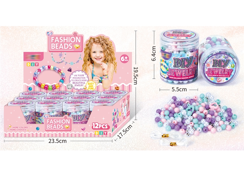 DIY CRAFT BEAD,12PCS/DISPLAY BOX - HP1227055