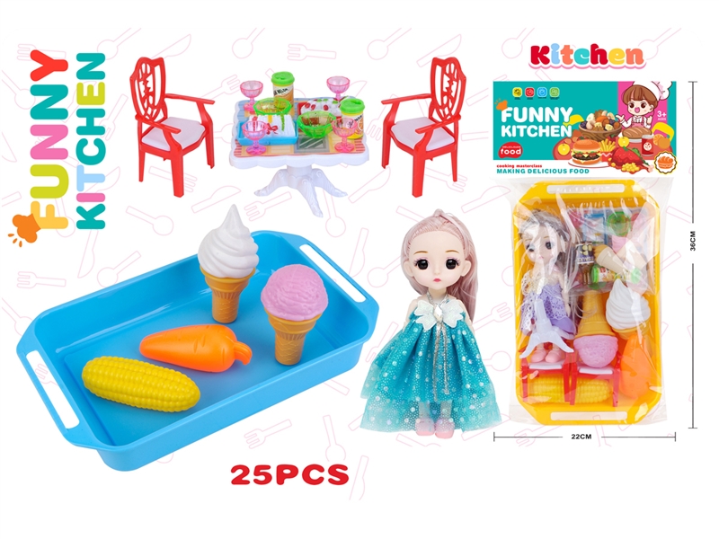 KITCHEN SET W/6