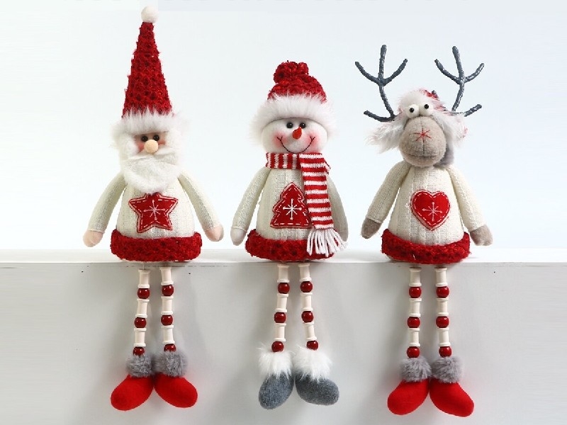 CHRISTMAS SITTING DOLL - HP1230240