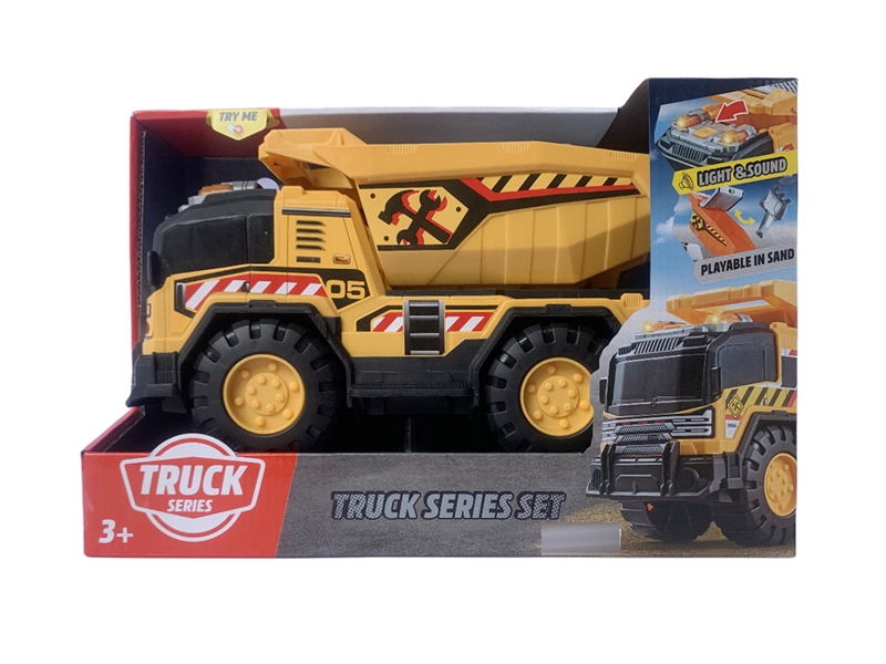 FREE WAY CONSTRUCTION CAR W/LIGHT & MUSIC - HP1231153