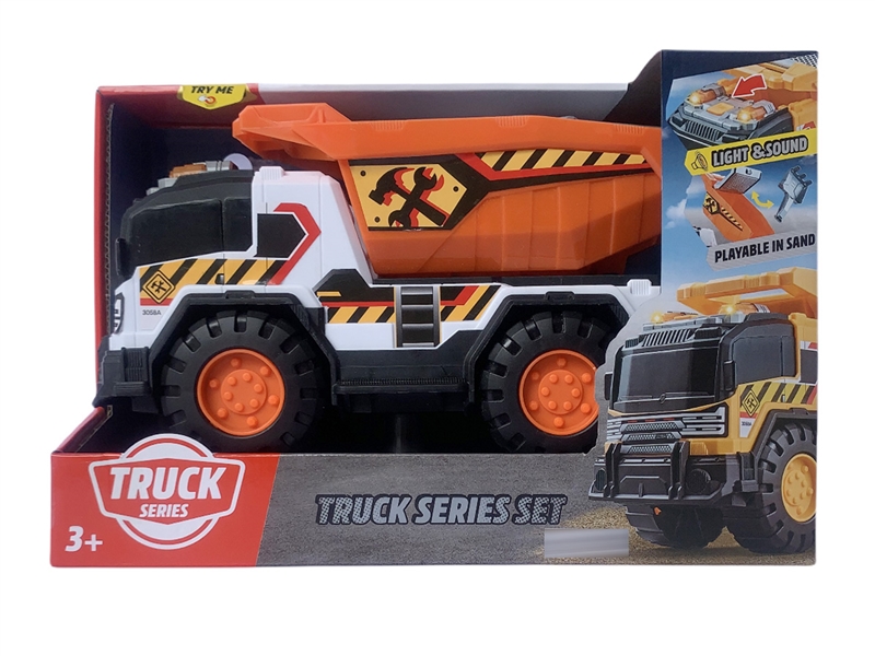 FREE WAY CONSTRUCTION CAR W/LIGHT & MUSIC - HP1231154
