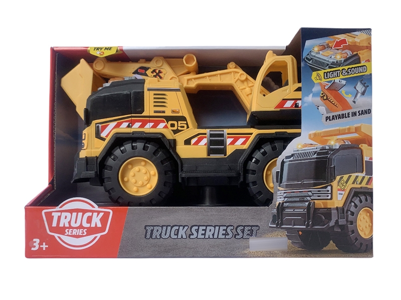 FREE WAY CONSTRUCTION CAR W/LIGHT & MUSIC - HP1231155