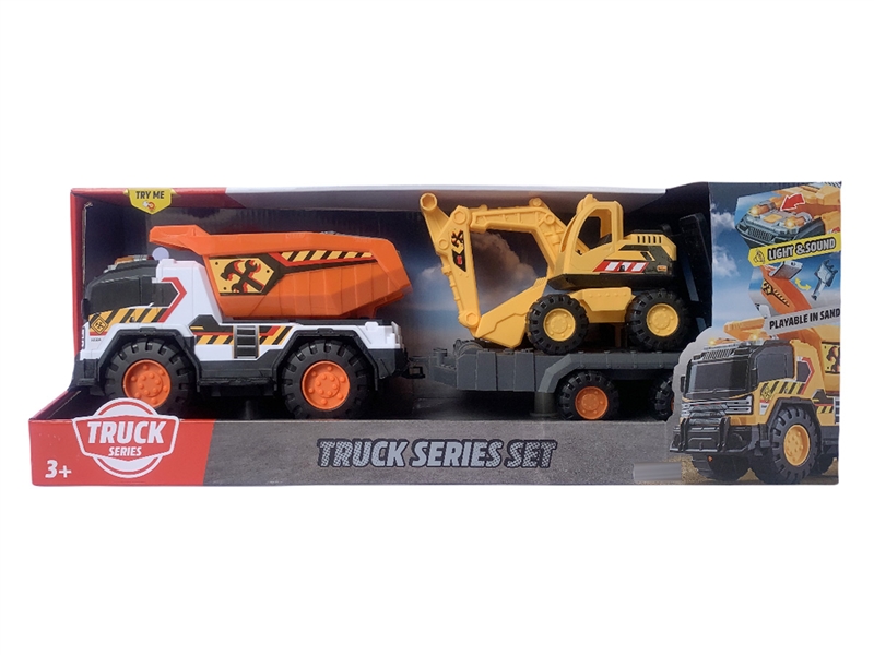 FREE WAY CONSTRUCTION CAR W/LIGHT & MUSIC - HP1231157