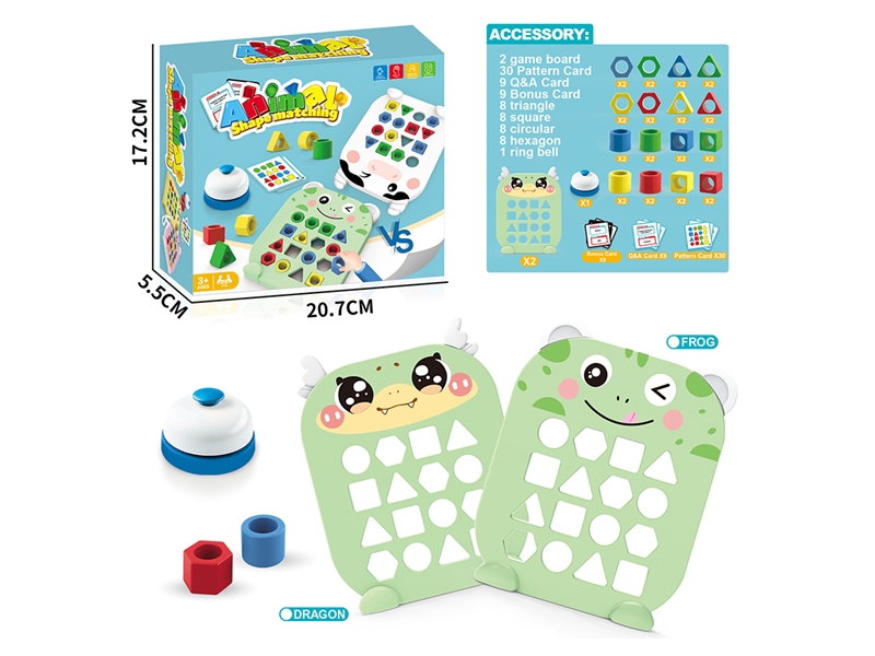 ANIMAL SHAPE MATCHING,2ASST - HP1231162