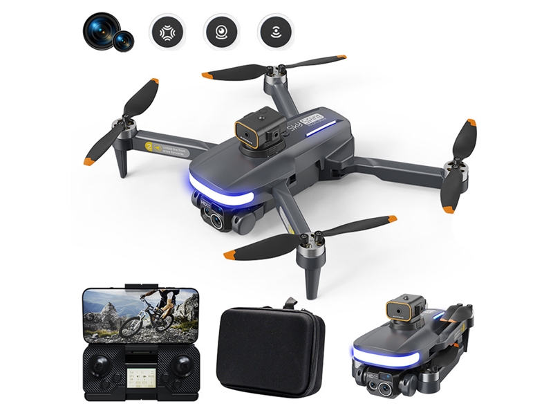 QUAD-COPTER W/GPS & HD DUAL CAMERA & DISPLAYER - HP1231320