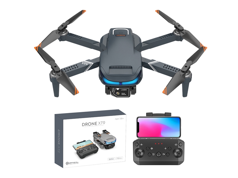 QUAD-COPTER W/GPS & OPTICAL FLOW SET HEIGHT & HD DUAL CAMERA (INDUCTION OBSTACLE AVOIDANCE) - HP1231375